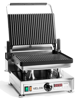 CG-1G - Grill senzill amb  plaques de cocció ondulades